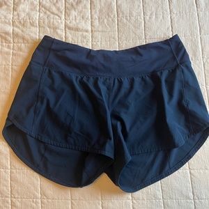 Lululemon 4 inch speed up mid rise short